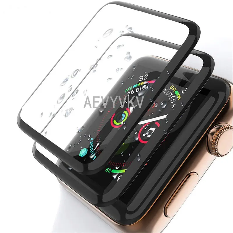 

100pcs waterproof screen protector for apple watch 8 7 6 SE 5 4 3 38MM 40MM 44MM 42MM 41MM 45MM Soft glass for Iwatch Ultra 49