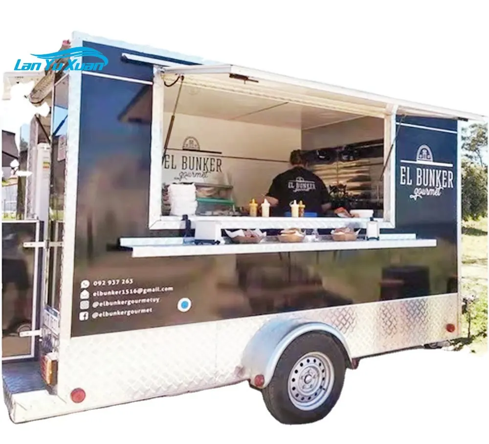Fast Food Cart Carts And Food Truck Trailer Trailers With Dining Area