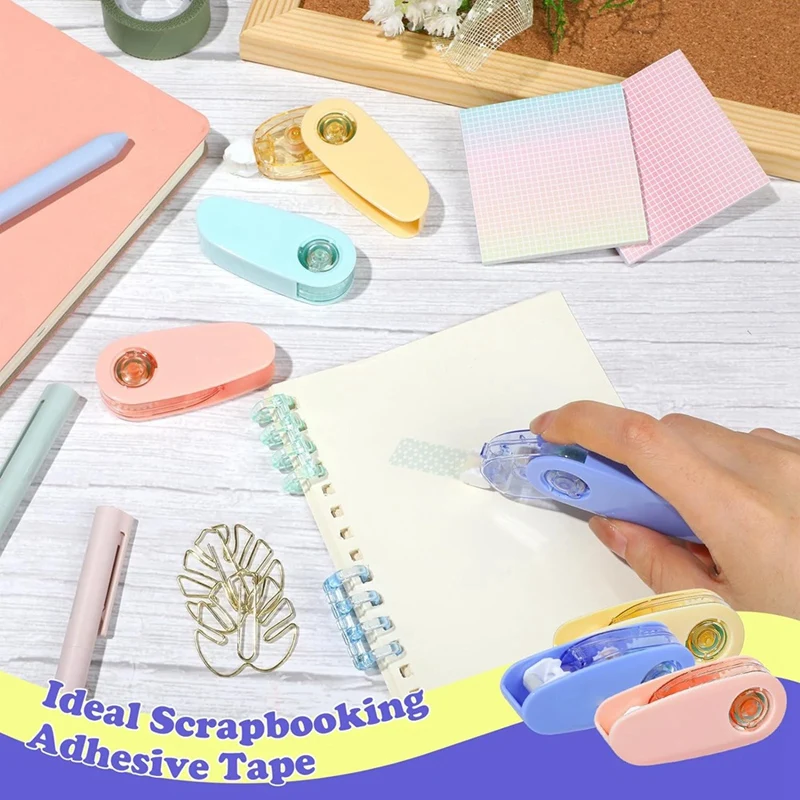 8 шт. двусторонний ролик для клейкой ленты 80 футов