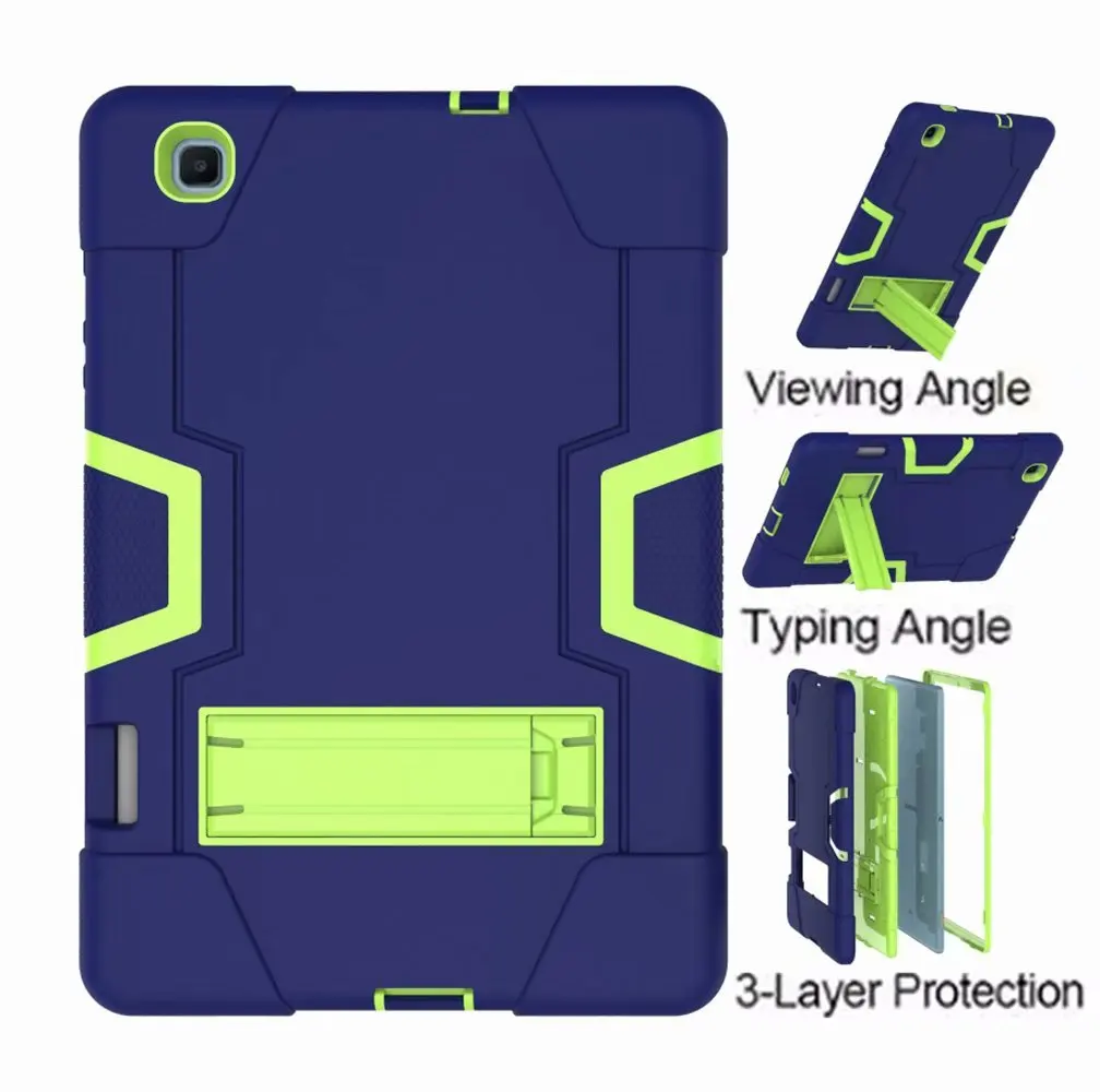 

Funda For Samsung Galaxy Tab S6 lite 10.4 SM-P610 P615 2020 Hard Shell Safe Kids Armor Soft Shockproof Silicon With Pen Holder