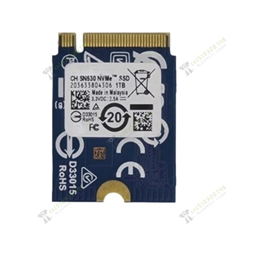 Применитесь к цифровому ПК WD SN530 512G/CH 512G 1T M2 NVME 2230 SSD XBOX Карта расширения