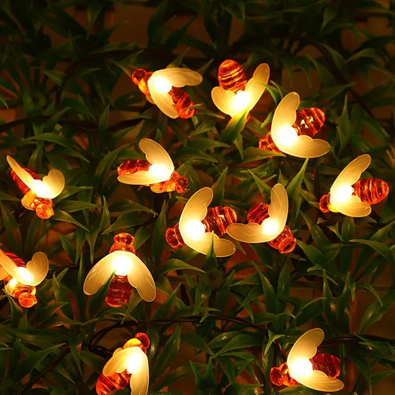 

6 м/10 м прекрасная фотолампа-гирлянда, Сказочная Рождественская Праздничная уличная гирлянда для двора, сада, забора, внутреннего дворика, декоративная лампа