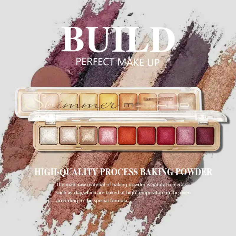 

Purple Square Love Eye Shadow Palette Matte Glitter Eyeshadow Long-lasting Waterproof Eye Makeup Shiny Eye Korean Cosmetics