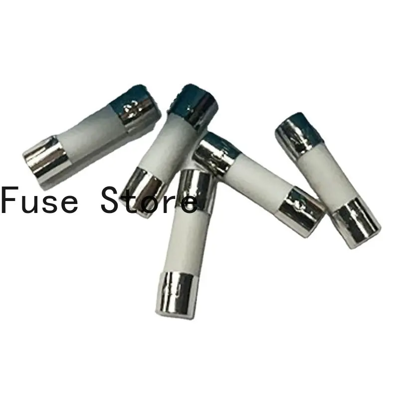 

10PCS Glass Double-hat Fuse Tube With Foot Quick-break, Slow-break Type 5 * 20mm 10A 15A 20A 25A 30A