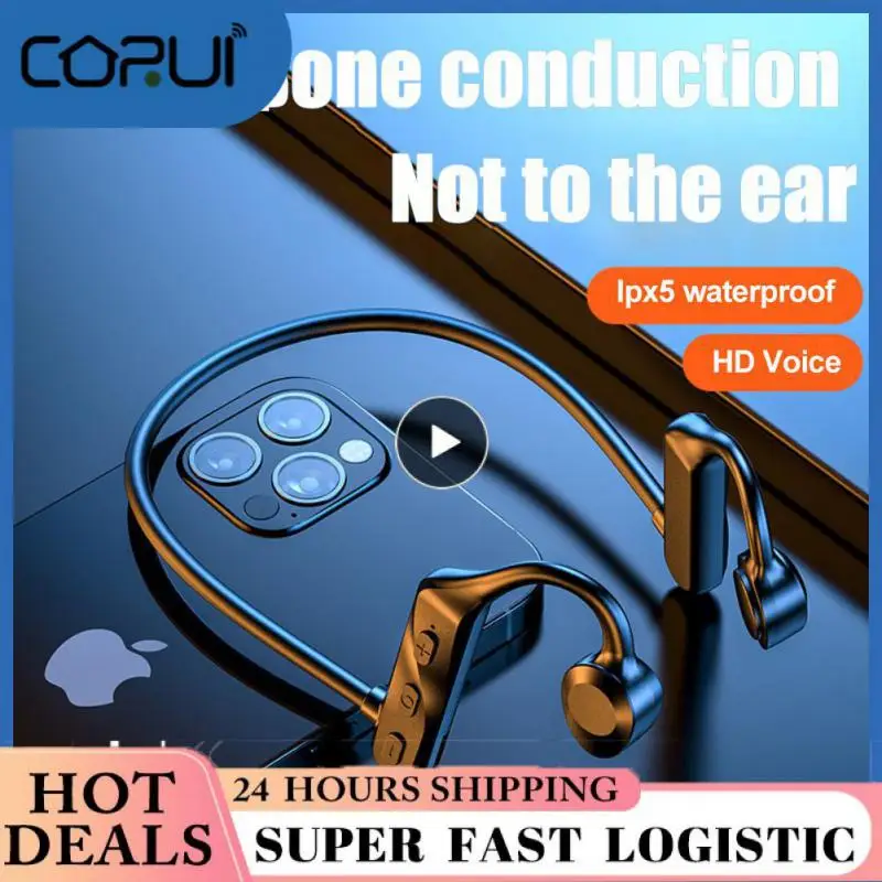 

Air Conduction Music Headphone Waterproof Wireless Headset Bilateral Stereo Low Latency Tws Earbuds For Laptop Tablet K69 180mah