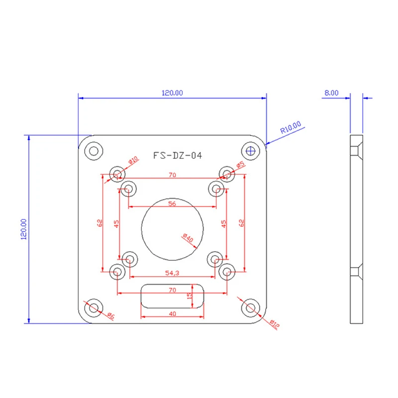 Рисунок 6 - Фрезерный стол из алюминиевого сплава