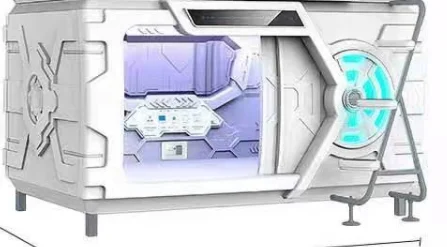 Кровать с космической кабиной по индивидуальному заказу капсульная кровать