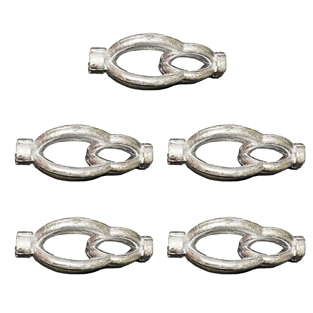 

5Pcs Fishing Lead Weights Worm Sinkers Portable Fishing Tools Fishing Tackle