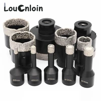 m14 thread dry vacuum brazed diamond drilling core bit marble stone masonry hole saw porcelain tile drill bits for angle grinder