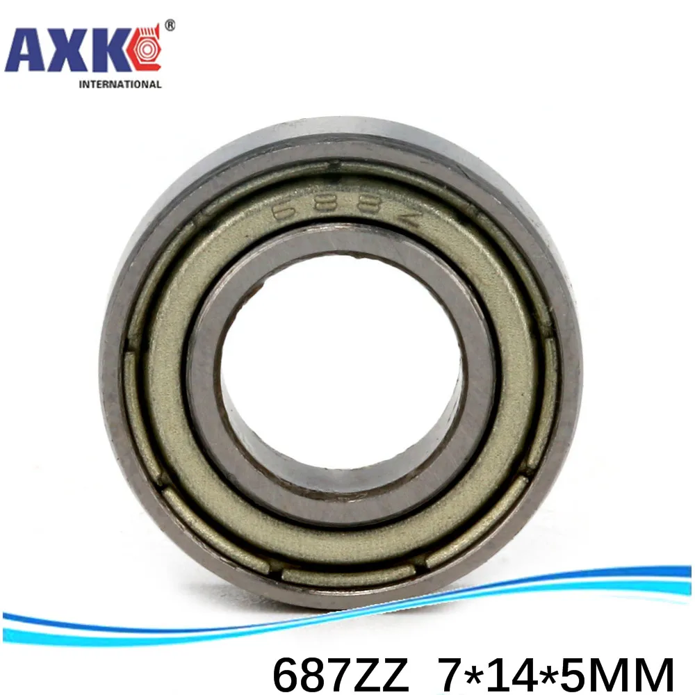 

(1pcs) thin wall deep groove ball bearing 687ZZ 687-2RS S687ZZ S687-2RS 7*14*5 mm