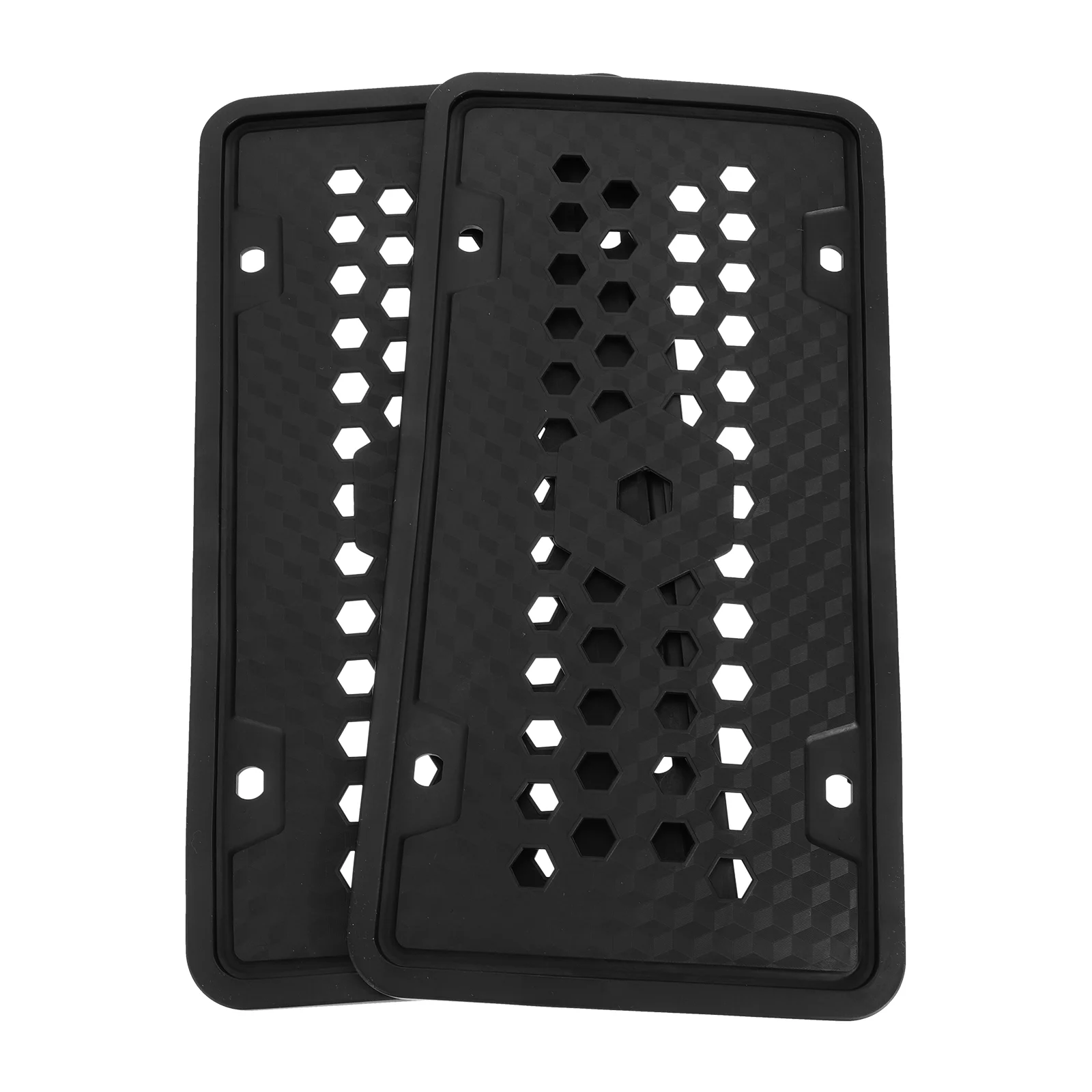 

2Pcs American Car License Plate Brackets Silicone License Plate Holders