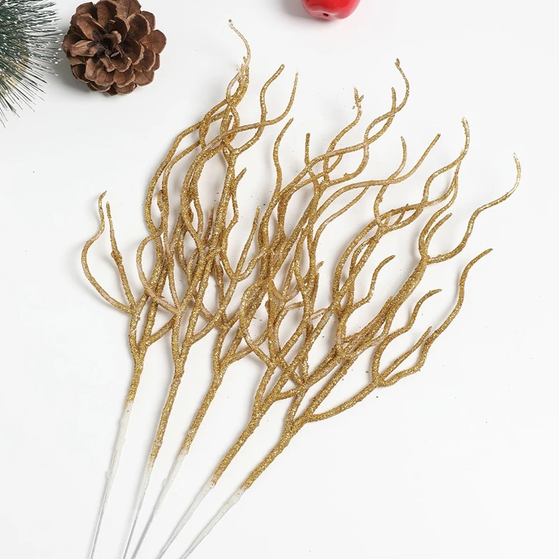 

Искусственные ветки для рождественской елки, полиэстер, 5 шт