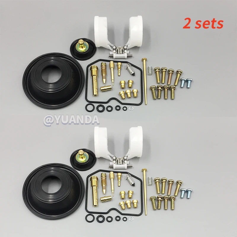 Для Kawasaki 1991 ~ 2007 KLE400 KLE500 Ремкомплект карбюратора мотоцикла