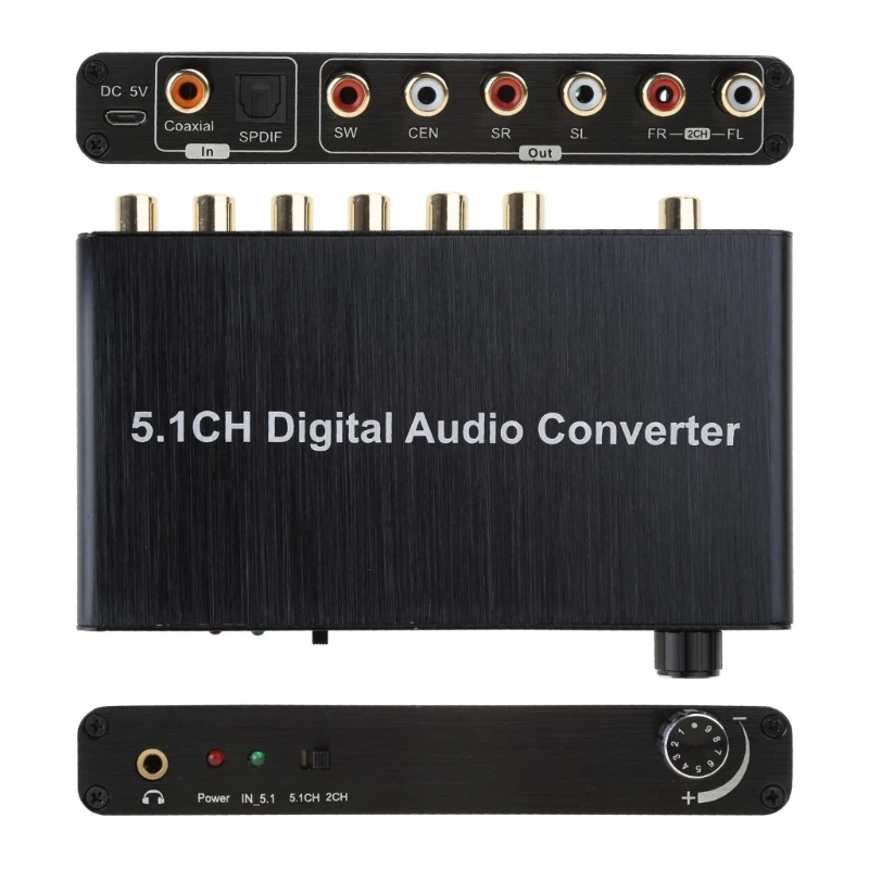 Аудиоконвертер AC3 Dolby-декодирование входа SPDIF