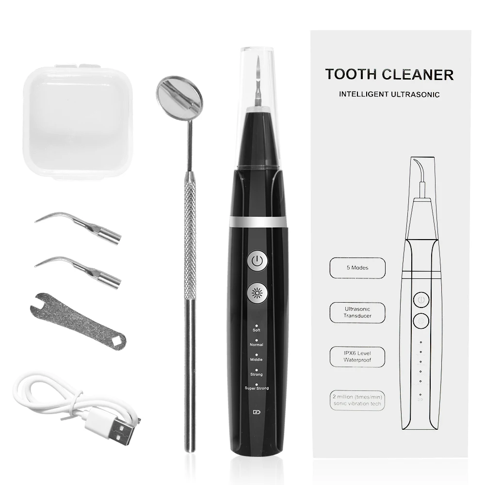 

Портативный ультразвуковой стоматологический скалер, очиститель зубов, пятна калькулятор, фотодантист, Бытовой Уход за полостью рта