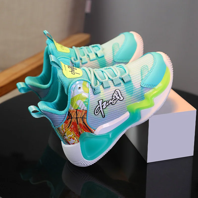 2022 New Children's Running Shoes 31-40 Size Sneakers Boys' and Girls' Wear-resistant Sneakers All Season Sports Shoes