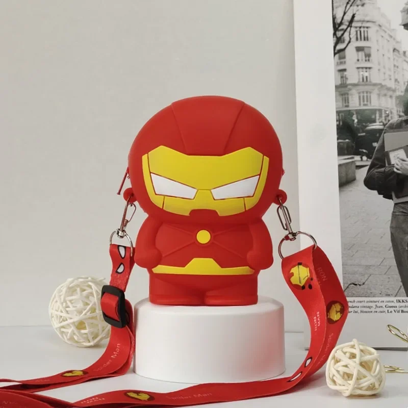 Милая сумка-кошелек Человек-паук Zero силиконовая сумка через плечо Железный