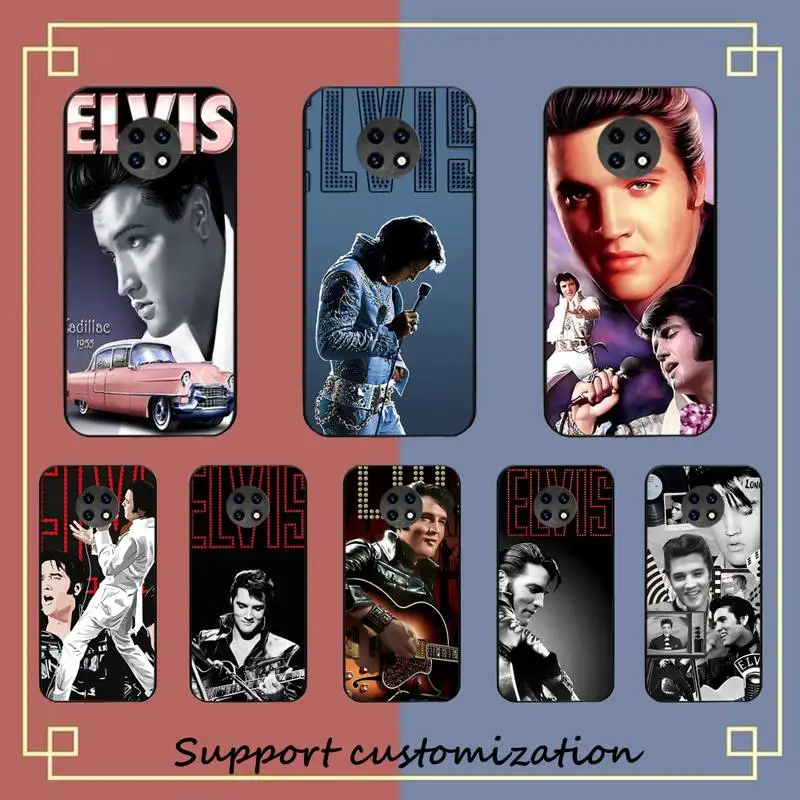 

YNDFCNB Elvis Presley singer Phone Case for Samsung S20 lite S21 S10 S9 plus for Redmi Note8 9pro for Huawei Y6 cover