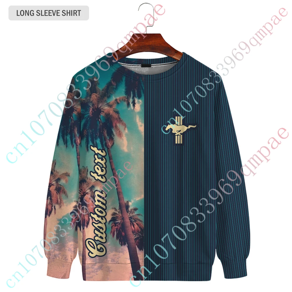 Повседневная футболка большого размера с длинным рукавом и круглым вырезом