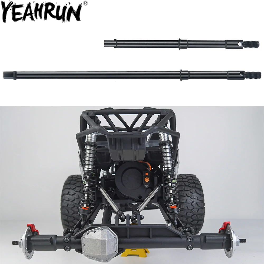 

YEAHRUN 1Pair Rear Axle CVD Drive Shaft Dogbone for Axial RBX10 AXI03005 1/10th 4wd Upgrade Accessories