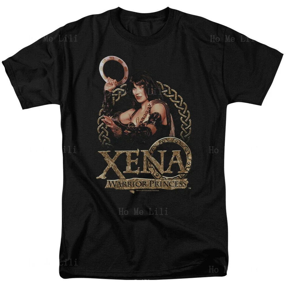Xena Princess с коротким рукавом на заказ унисекс футболка большого размера Бесплатная