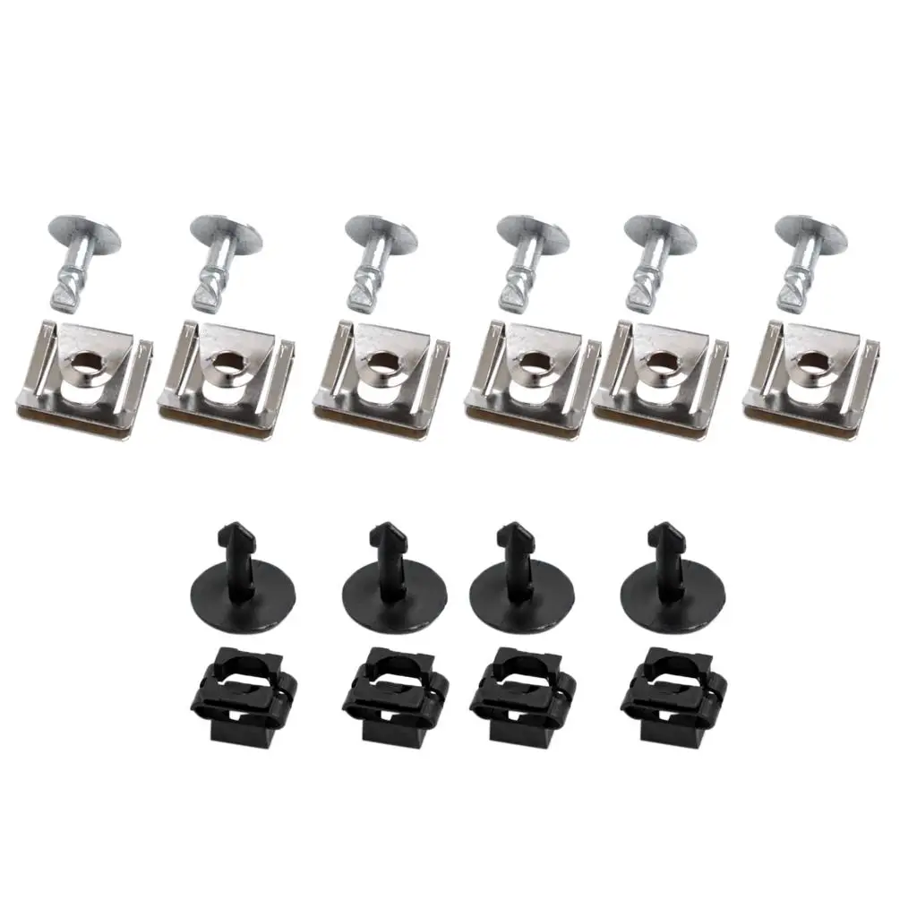 

Brand New 10Pcs Engine Cover Undertray Clip Screw for audi for vw