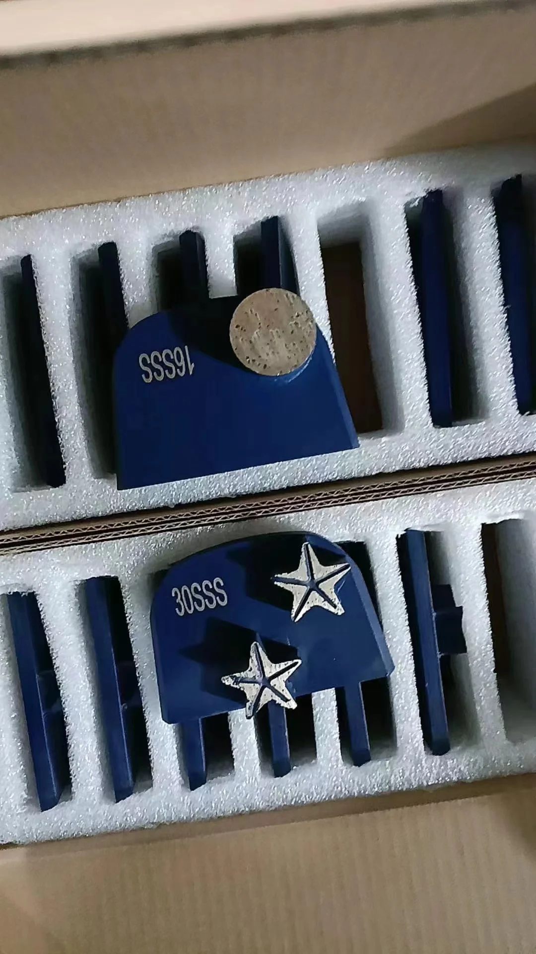 Алмазные шлифовальные инструменты Lavina туфли с одной звездой длинный сегментный