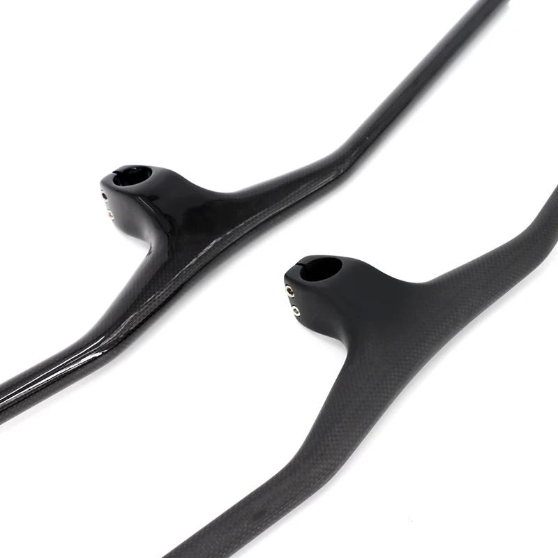 Глянцевый матовый руль для горного велосипеда 3K полностью из углеродного