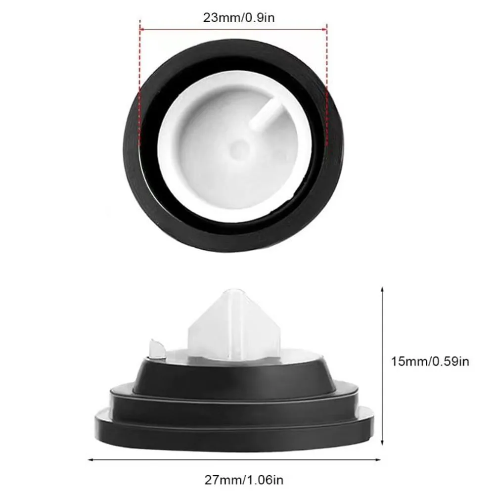 Черная диафрагменная прокладка 1/2*1/2 шт. входной заполняющий клапан впускной