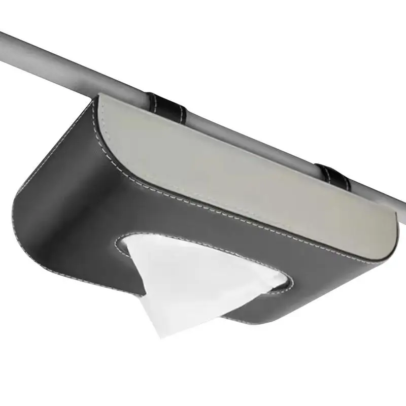 

Автомобильная коробка для салфеток из искусственной кожи, автомобильная коробка для салфеток, держатель из искусственной кожи для солнцезащитного козырька, держатель для салфеток, бумажное полотенце, чехол, бумага для заднего сиденья автомобиля