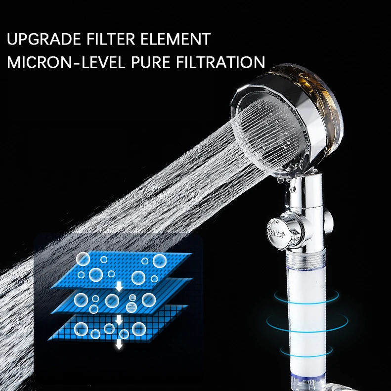

360 Degrees High Pressure Water Saving Rainfall Shower Head Bathroom Accessories ABS Holder Showerhead Bathroom Accessories