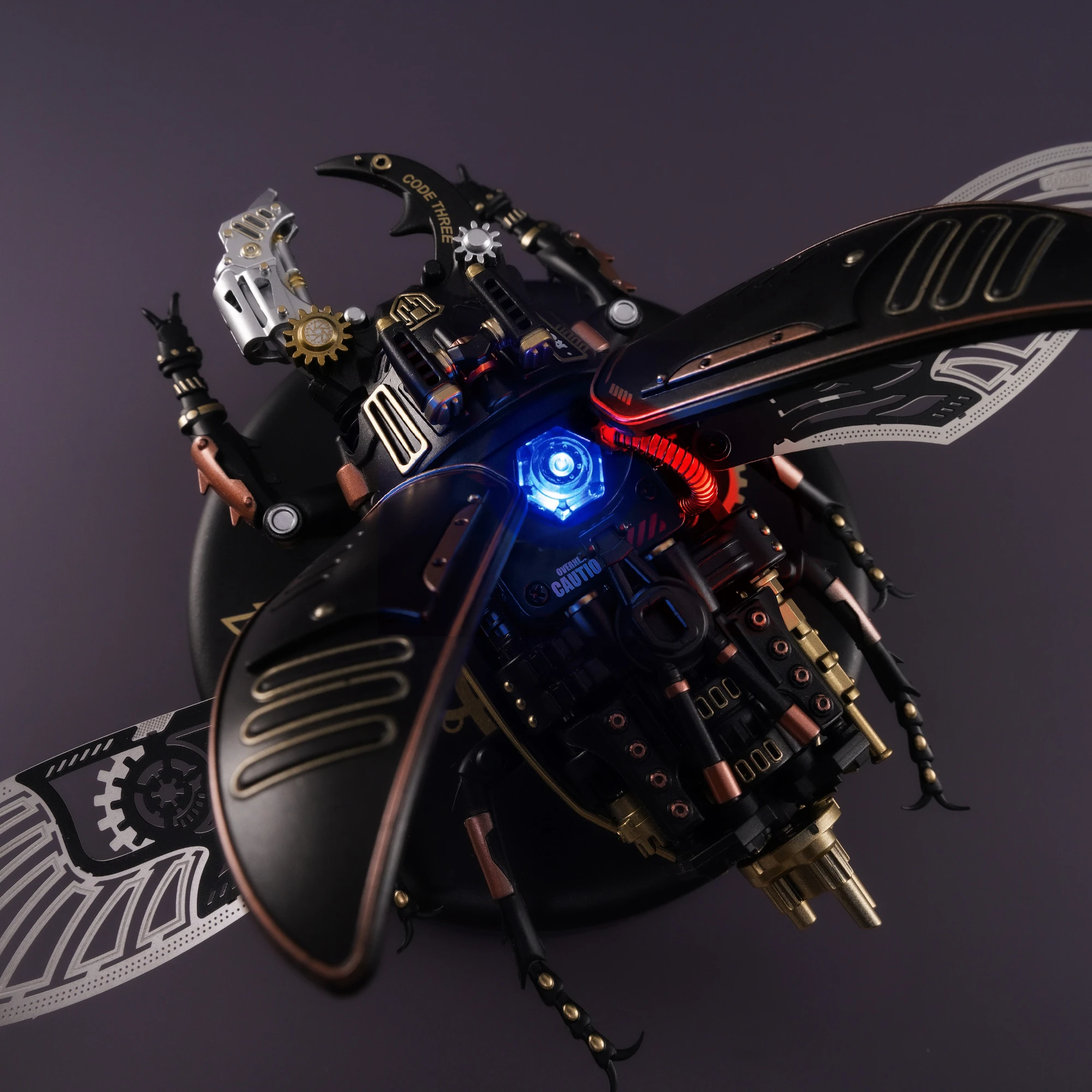 Металлический 3D пазл-головоломка Robotime Rokr разведчик жук игра Iq