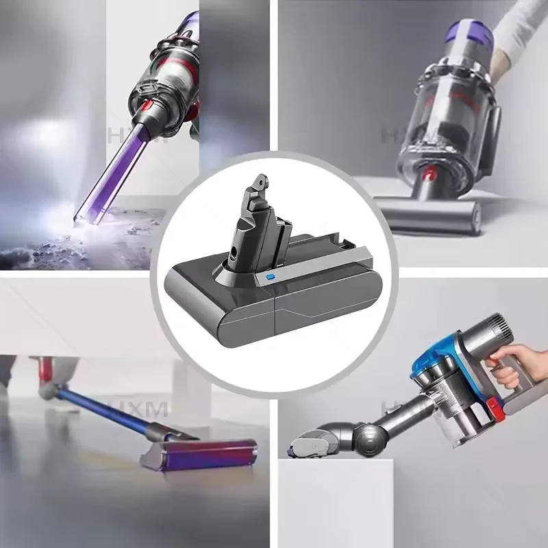 Фото Аккумулятор 21.6V 12800mAh для Dyson V6, замена для моделей DC62, DC59, DC58, SV03, SV04, SV09, V6 Animal, Motorhead, V6 Slim, Absolute Vacuum №3