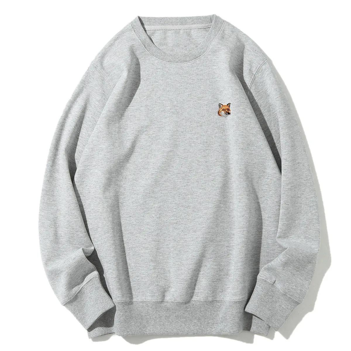 

Новинка 2022, мужские толстовки с вышивкой Maison Fox, высококачественные хлопковые весенне-осенние толстовки для мужчин, кофты