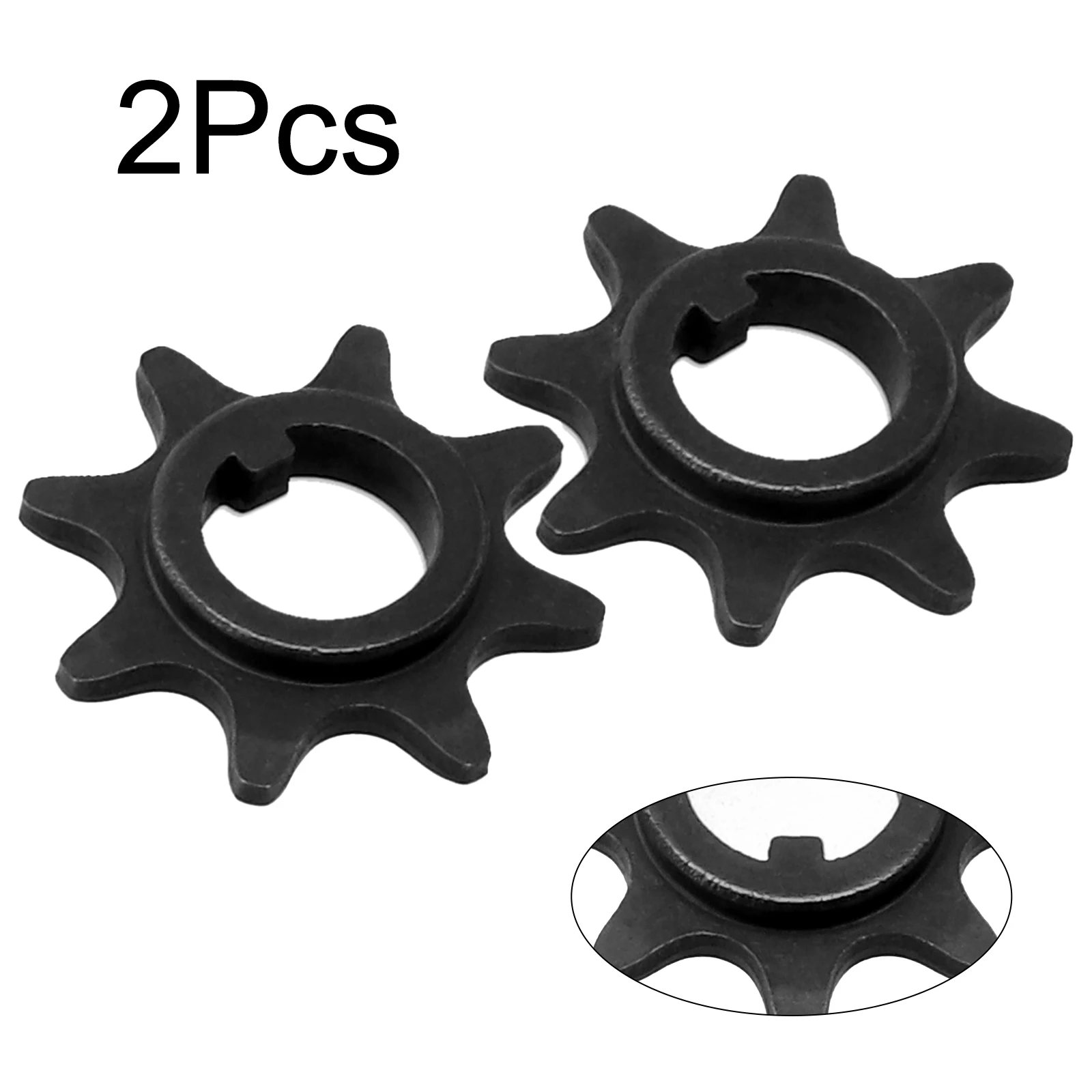 Звездочки Запчасти 2 шт. звездочки сменные инструменты 5140010-81 черные для