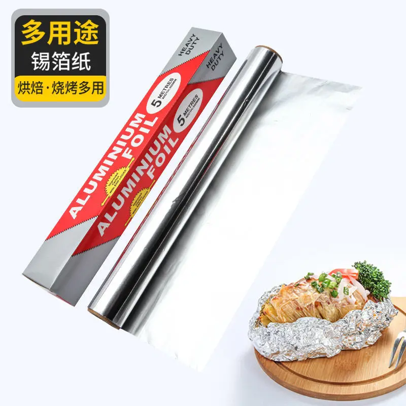 

Tin foil aluminum foil special barbecue paper high temperature oven kitchen household baking tin foil baking paper
