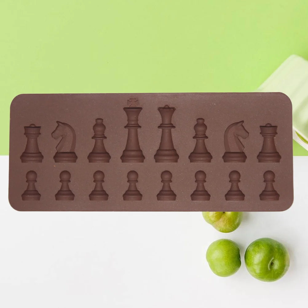 

Molds Silicone Candy Chess Fondant Cube Cake Ice Soap Baking Chocolate Casting Epoxy Resin Clay Wax Melt Fondnat Mold