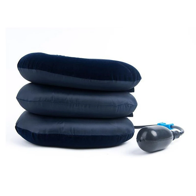 Надувной шейный воротник поддерживающая массажная подушка для снятия боли в шее