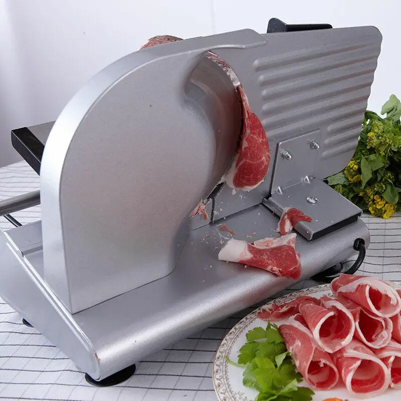 

200W Electric Slicer Meat Slicer Household Desktop Lamb Slice Vegetables Bread Hot Pot Ham Meat Machine Adjustable thickness