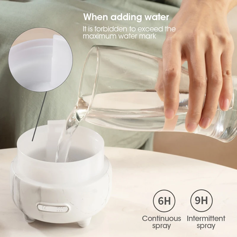 Домашний увлажнитель воздуха аромадиффузор эфирное масло диффузор ароматерапия