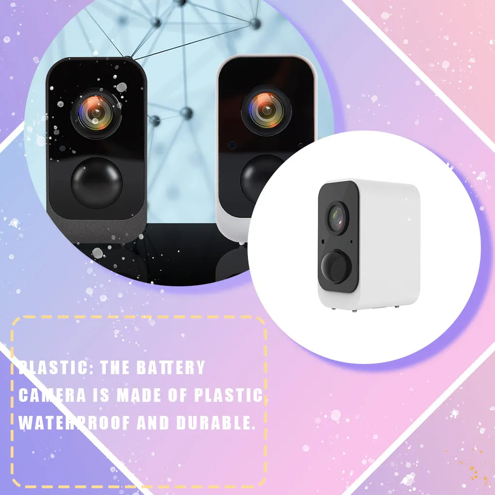 

Беспроводная IP-камера на батарейках с поддержкой Wi-Fi, 2 МП