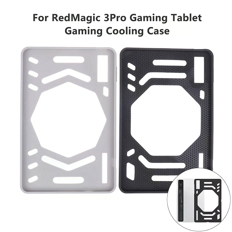 Фото Чехол для игрового планшета Red Magic 3Pro, мягкий, из ТПУ, с полным покрытием, матовый, противоударный, с теплоотводом, защитный, от царапин №3