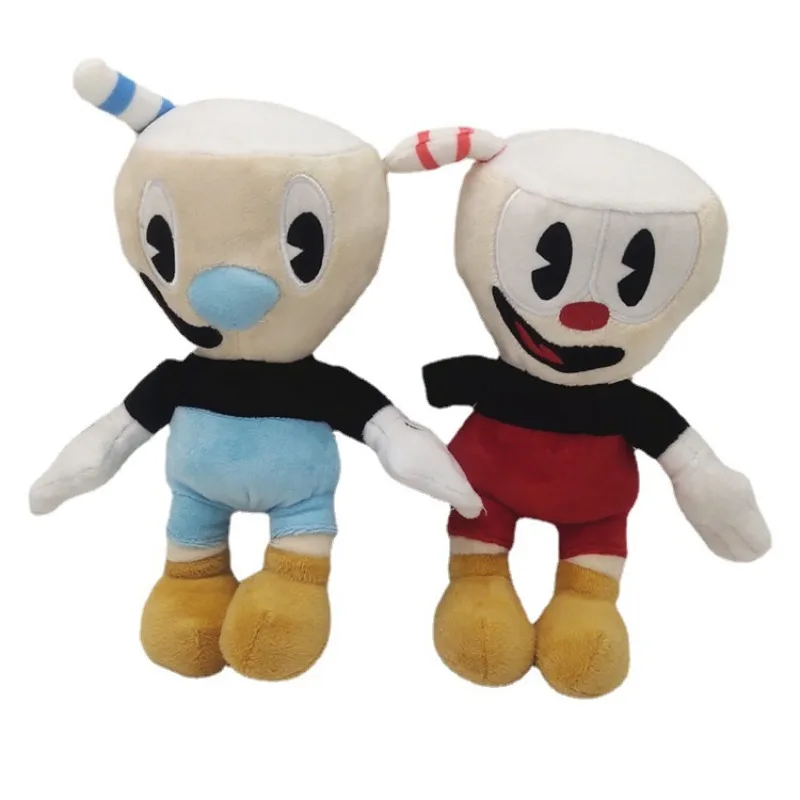 Новый стиль 25 см милая игрушка Cuphead Mugman The Devil легендарная чаша Kawaii игрушки для