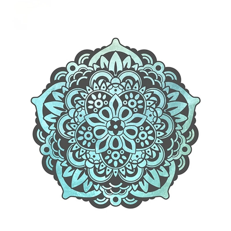 

Car Stickers Watercolor Mandala Boho Vinyl Decals Motorcycle Decal Decoration Accessories Waterproof Cover Scratches PVC,20CM