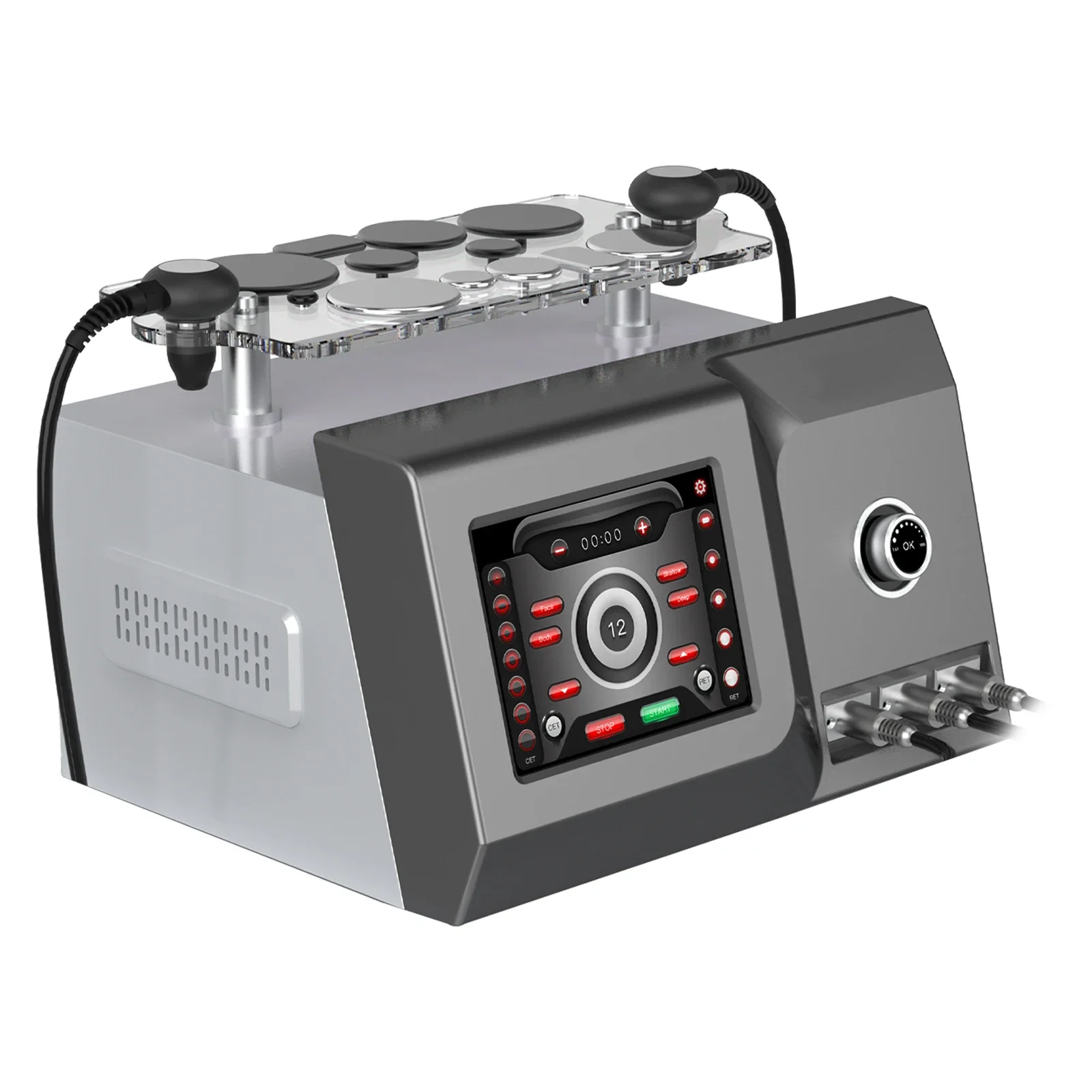 Аппарат для терапии Tecar 448 кГц Реверсивный монопольный радиочастотный