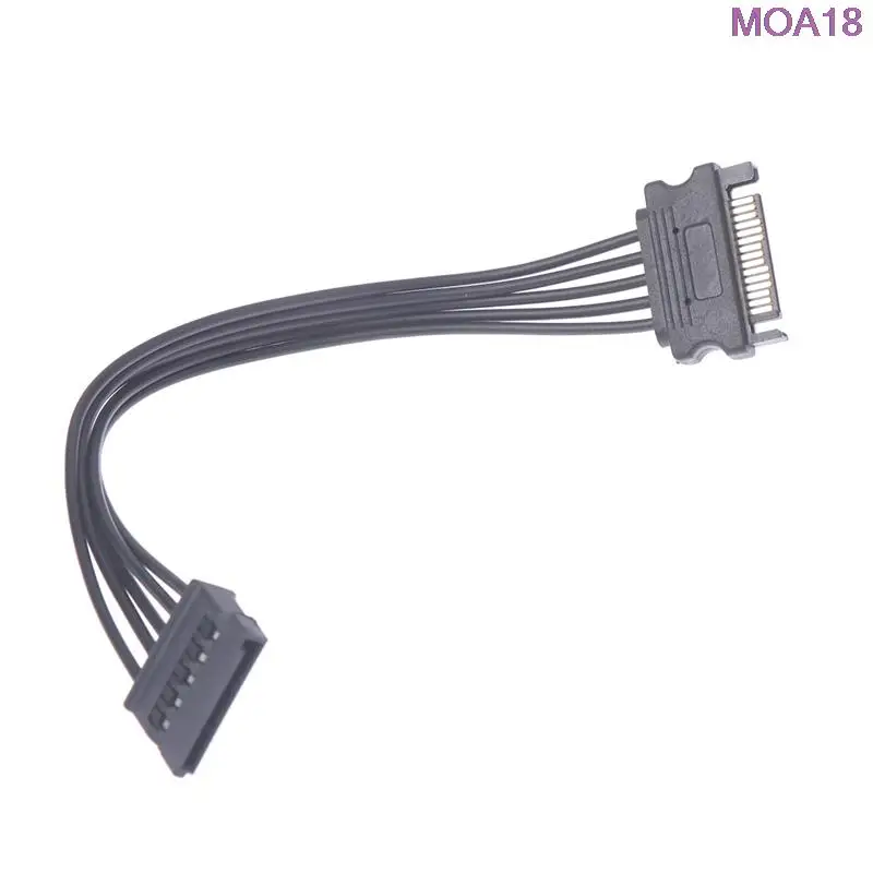 

20cm Extension Cable SATA To 15Pin Male To Female HDD SSD SATA Power Cable