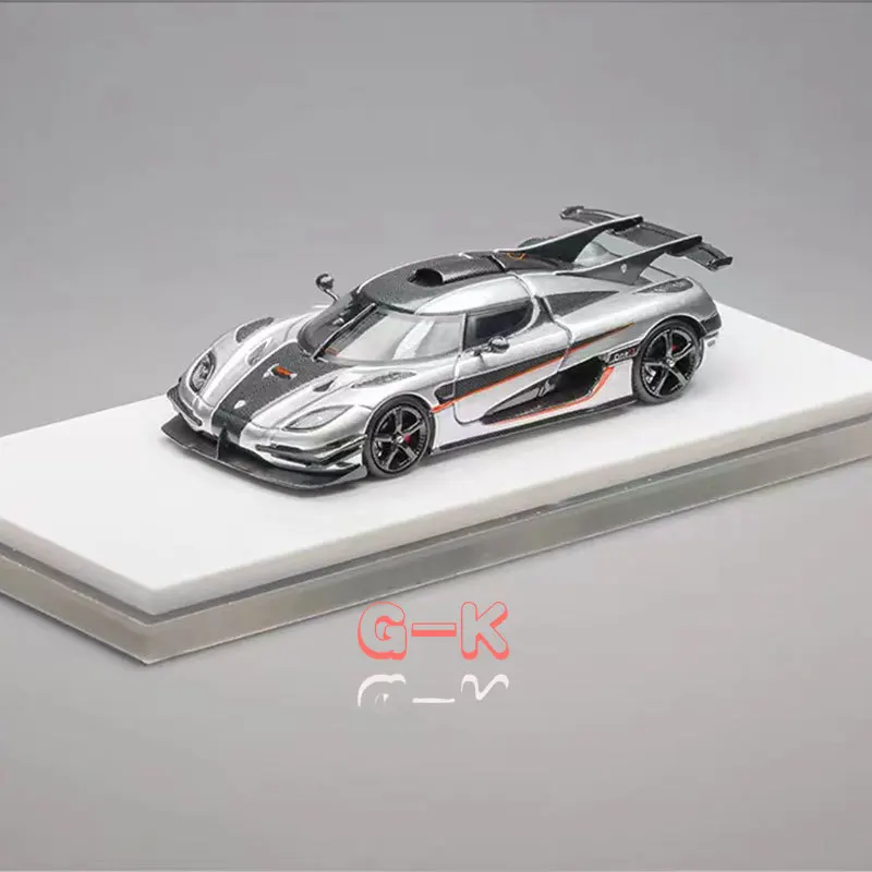 

TPC 1:64 для ограниченного выпуска открытого капота Koenigsegg Серебряный Koenigsegg модель автомобиля из сплава