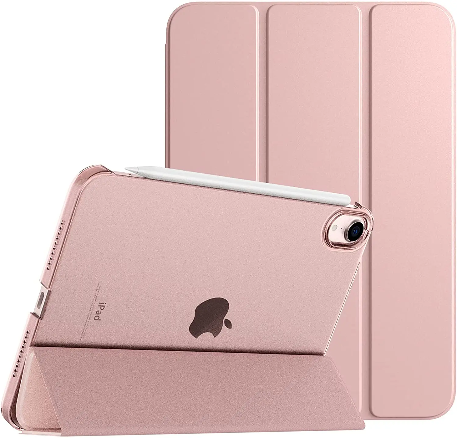 

Case for New iPad Mini 6th Generation, iPad Mini 6 Case(8.3-inch, 2021), [Support Touch ID & Apple Pencil Charging] Slim