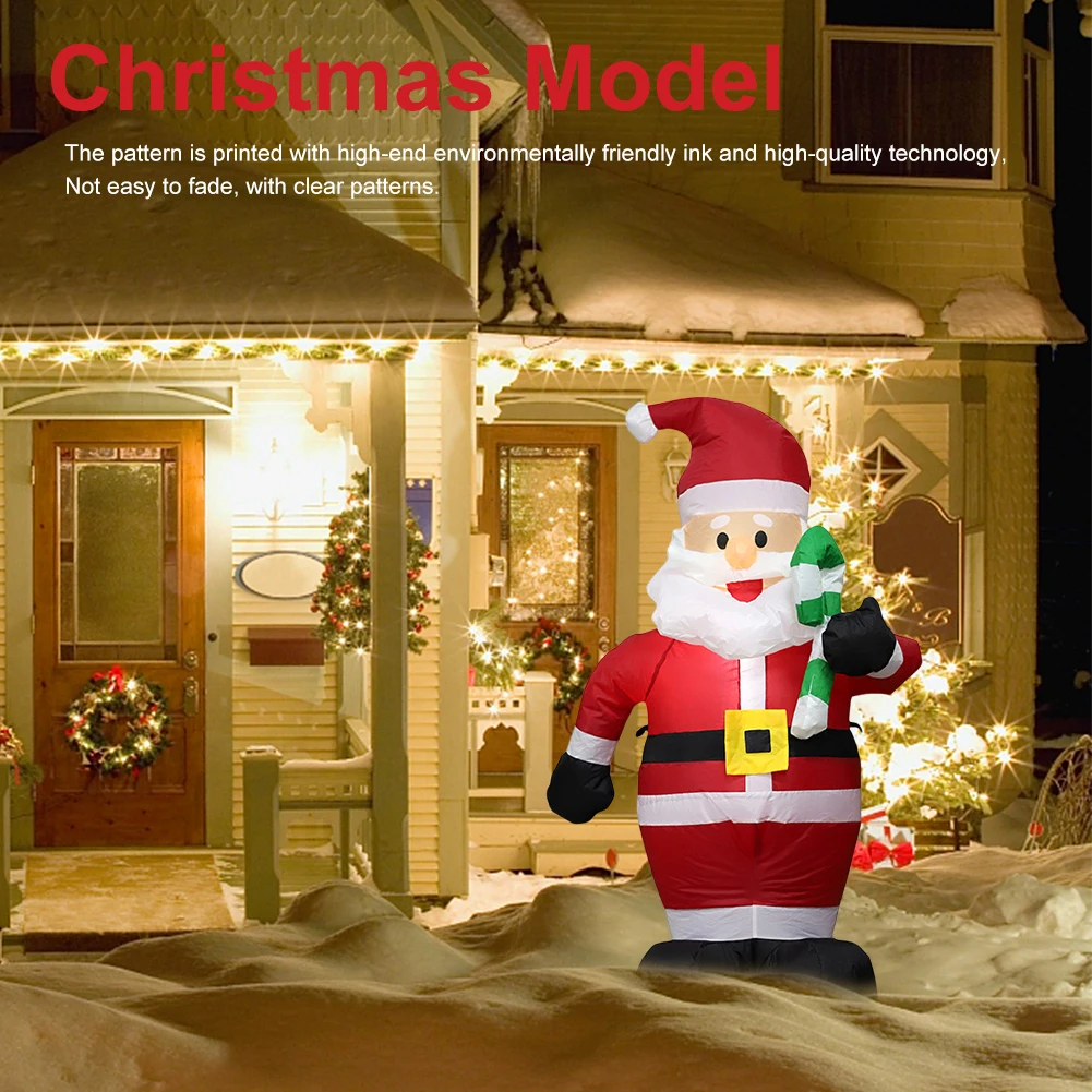 Гигантское Надувное Рождественское Украшение Со Светодиодной Подсветкой