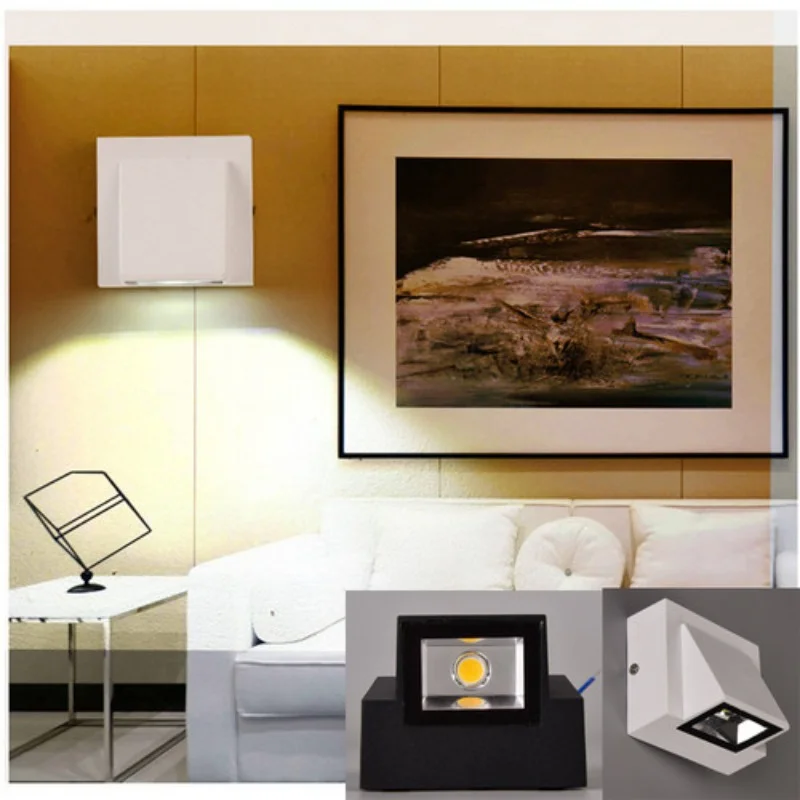 

LED Wall Light 5W 85V-265V Single Head Wireless Outdoor Wall Lights Waterproof Terrace Balcony Garden Lamp Outdoor Lighting